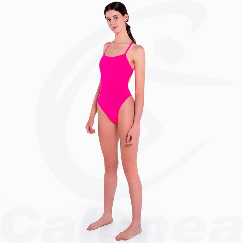 Image du produit Maillot de bain femme SIRENE SYNCHRO ROSE TURBO - boutique Calunéa