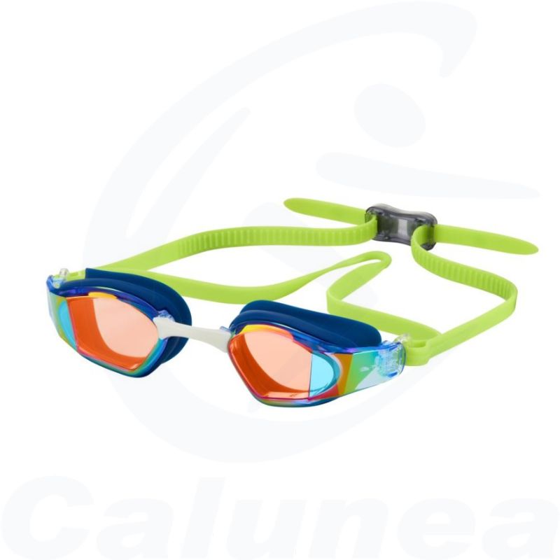 Image du produit Lunettes de natation MARLIN MIROIR BLEU ROYAL / VERT TURBO - boutique Calunéa