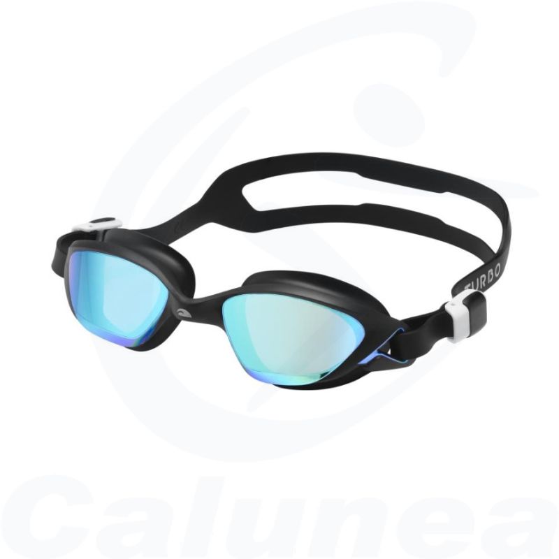 Image du produit Lunettes de natation Junior eaux vives COMBAT JR MIROIR NOIR TURBO (6-14 ANS) - boutique Calunéa