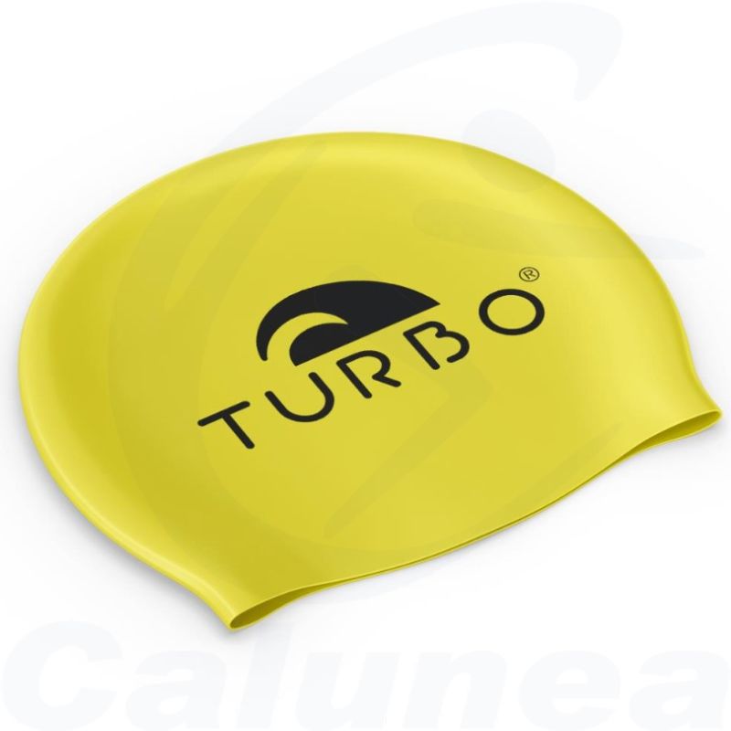Image du produit Bonnet de bain latex LOGO CAP JAUNE TURBO - boutique Calunéa