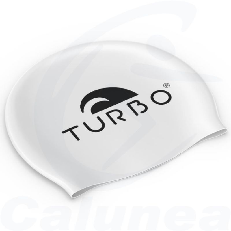 Image du produit Bonnet de bain latex LOGO CAP BLANC TURBO - boutique Calunéa