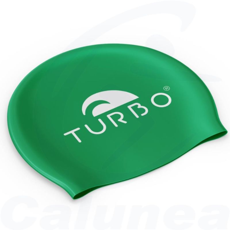 Image du produit Bonnet de bain latex LOGO CAP VERT TURBO - boutique Calunéa