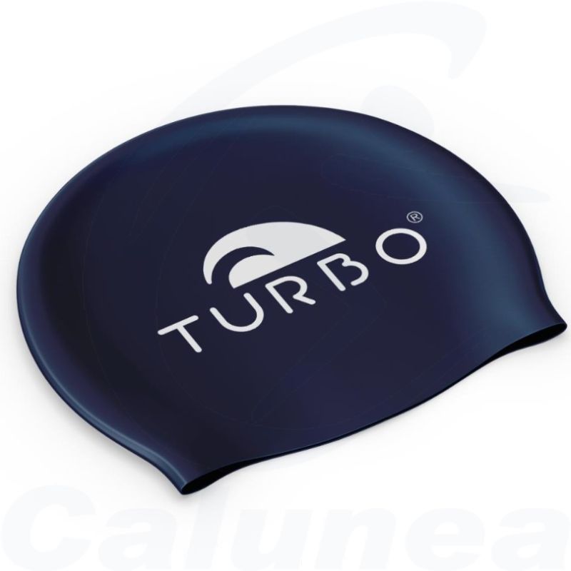 Image du produit Bonnet de bain latex LOGO CAP BLEU MARINE TURBO - boutique Calunéa