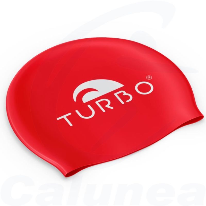 Image du produit Bonnet de bain latex LOGO CAP ROUGE TURBO - boutique Calunéa
