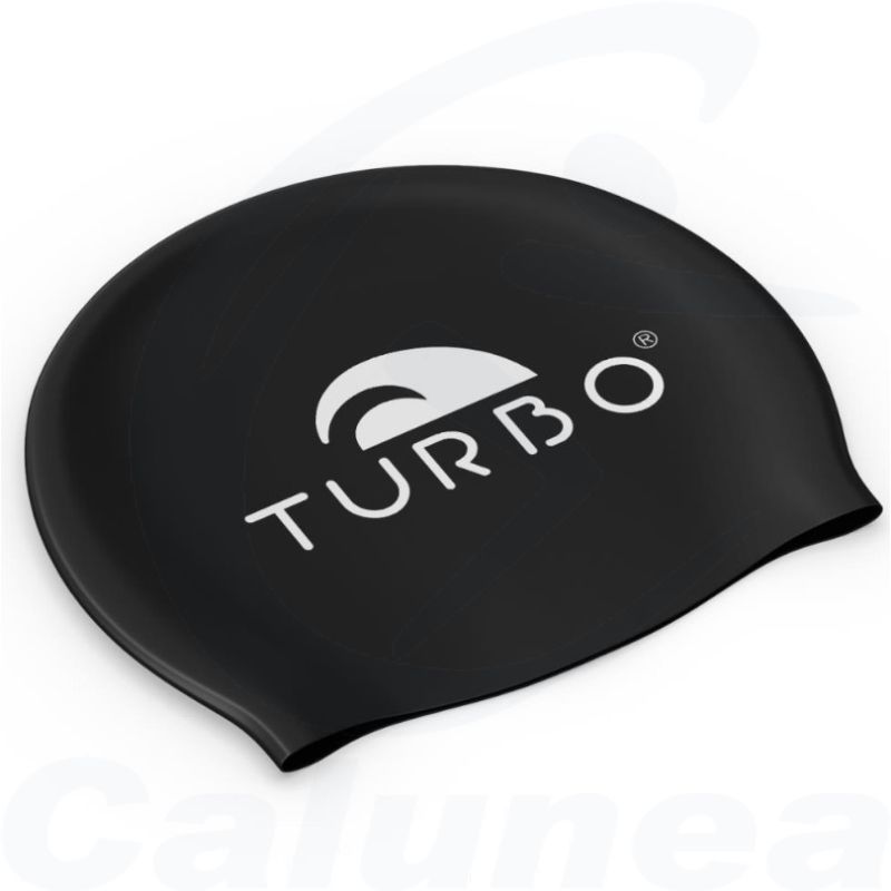 Image du produit Bonnet de bain latex LOGO CAP NOIR TURBO - boutique Calunéa