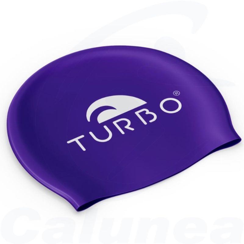 Image du produit Bonnet de bain latex LOGO CAP VIOLET TURBO - boutique Calunéa
