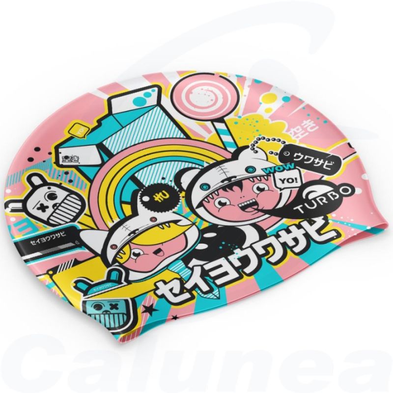 Image du produit Bonnet de bain silicone JAPAN SWEET TURBO - boutique Calunéa