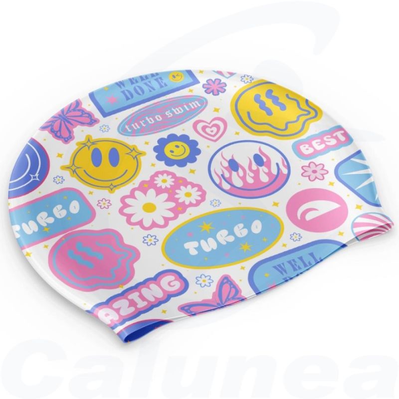 Image du produit Bonnet de bain silicone STICKER PARADISE TURBO - boutique Calunéa