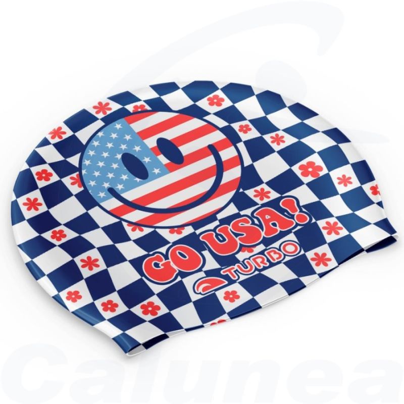 Image du produit Bonnet de bain silicone GO USA TURBO - boutique Calunéa