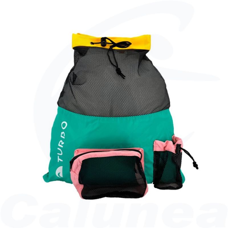 Image du produit Filet de natation MESH BAG PRO 28-30L VERT / ROSE TURBO - boutique Calunéa