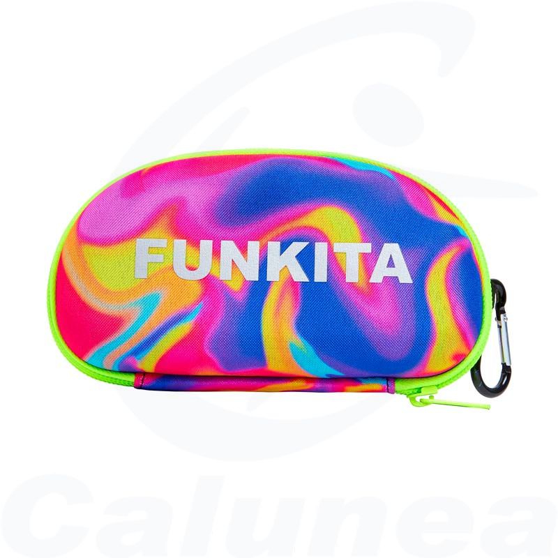 Image du produit Rangement pour lunettes CASE CLOSED GOGGLE CASE SUMMER SWIRL FUNKITA - boutique Calunéa