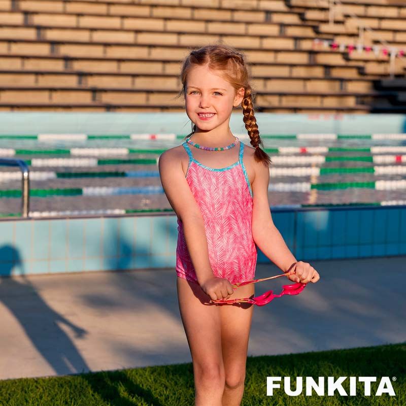 Image du produit Maillot de bain fillette SWEET RELEAF FUNKITA - boutique Calunéa