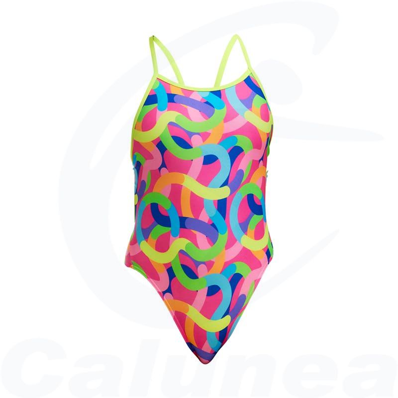 Image du produit Maillot de bain Fille CURLY WURLY SINGLE STRAP FUNKITA - boutique Calunéa