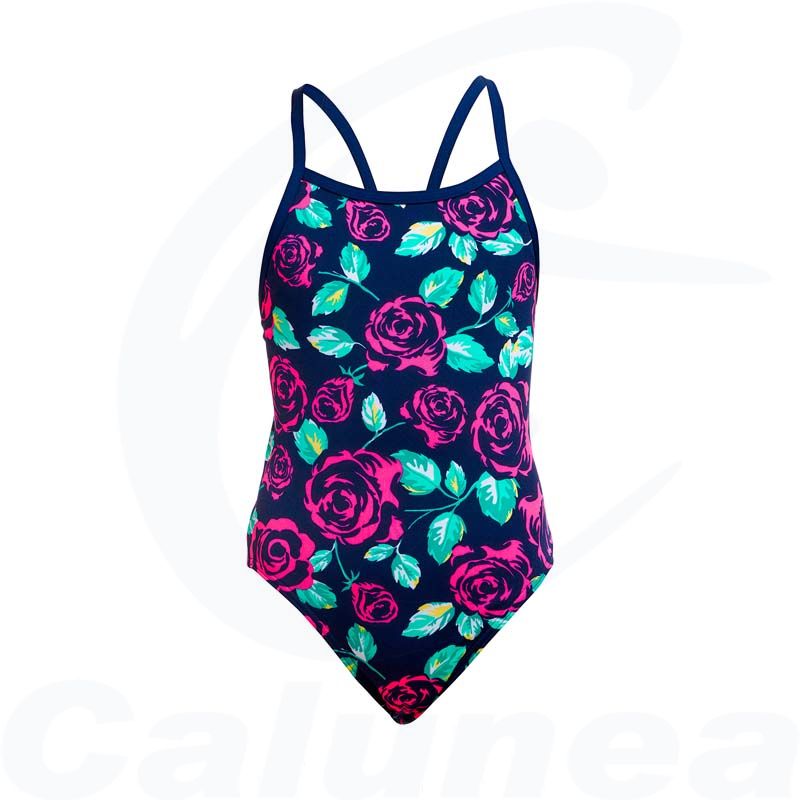 Image du produit Maillot de bain Fille FEELING ROSY SINGLE STRAP FUNKITA - boutique Calunéa