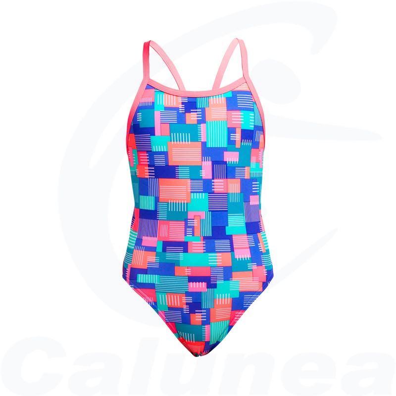 Image du produit Maillot de bain Fille GIGA BIT SINGLE STRAP FUNKITA - boutique Calunéa