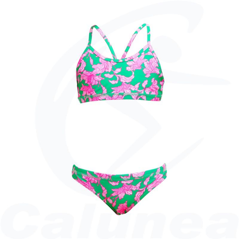Image du produit Maillot de bain 2-pièces / Bikini fille BLOSSOM FLY RACERBACK FUNKITA - boutique Calunéa