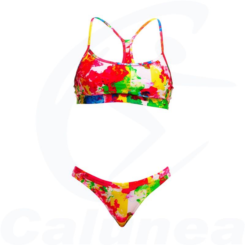 Image du produit Maillot de bain 2-pièces / Bikini INK JET SPORTS CROP TOP FUNKITA - boutique Calunéa