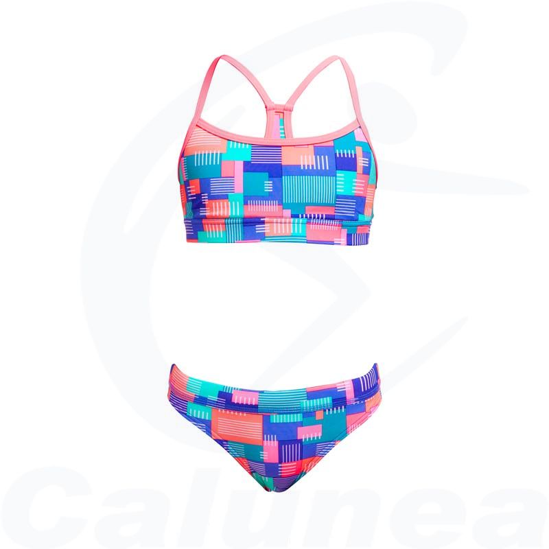 Image du produit Maillot de bain 2-pièces / Bikini fille GIGA BIT RACERBACK FUNKITA - boutique Calunéa