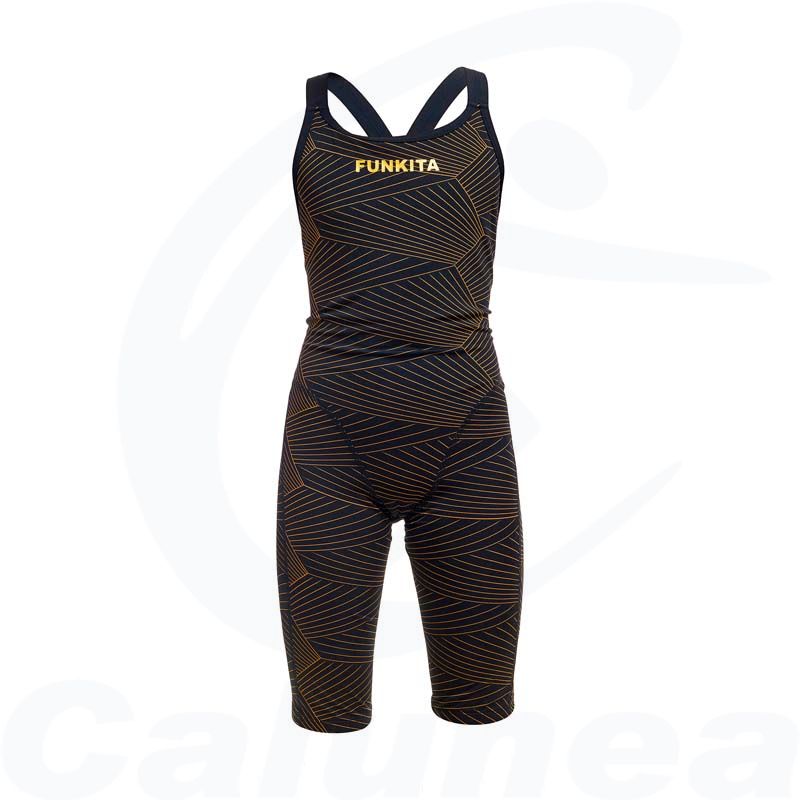 Image du produit Combinaison de natation fille GOLD WEAVER FAST LEGS LEGSUIT FUNKITA - boutique Calunéa