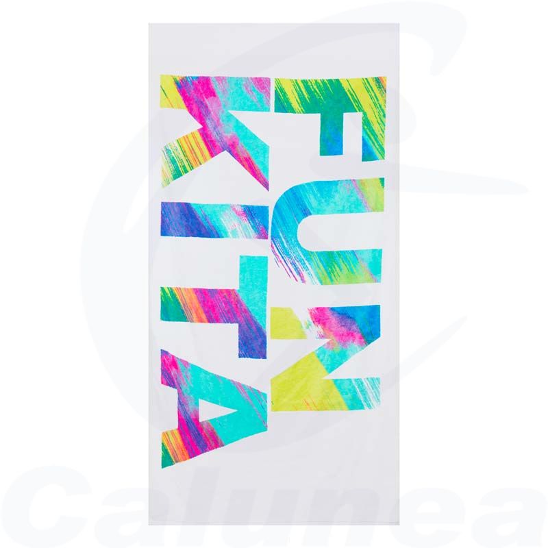 Image du produit Serviette coton STREAKY STROKE TOWEL FUNKITA - boutique Calunéa