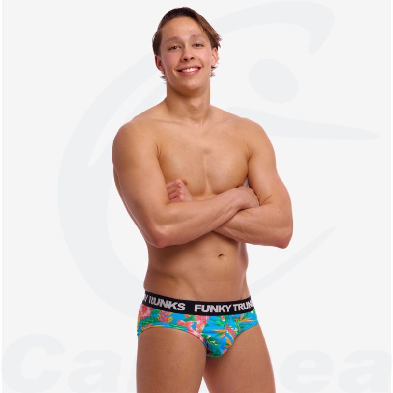 Image du produit Sous vêtement slip Homme BLUE HAWAII UNDERWEAR BRIEFS FUNKY TRUNKS - boutique Calunéa