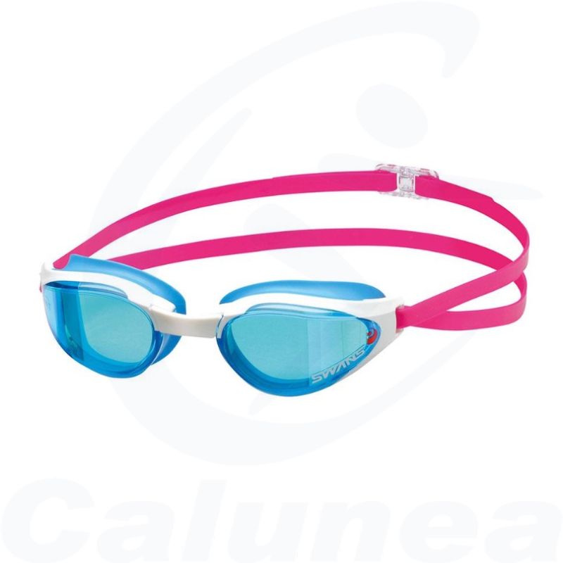 Image du produit Lunettes de natation pour eau libre SR-81M-MIT-PAF MIROIR  (ASCENDER) BLEU CIEL / VERT SWANS - boutique Calunéa